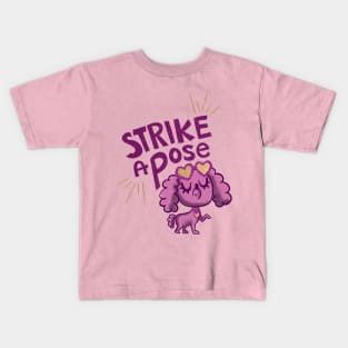 Strike a pose Kids T-Shirt